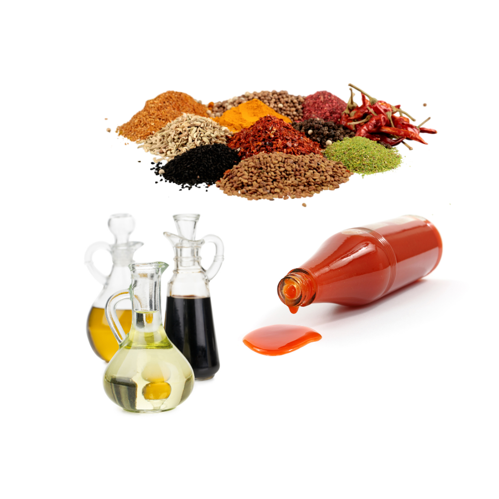 Sauces, Oils & Spices
