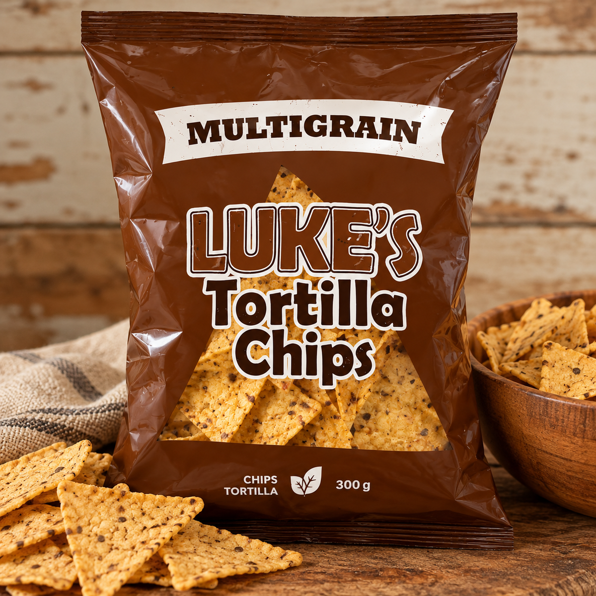 Luke's Tortilla Chips - Multigrain