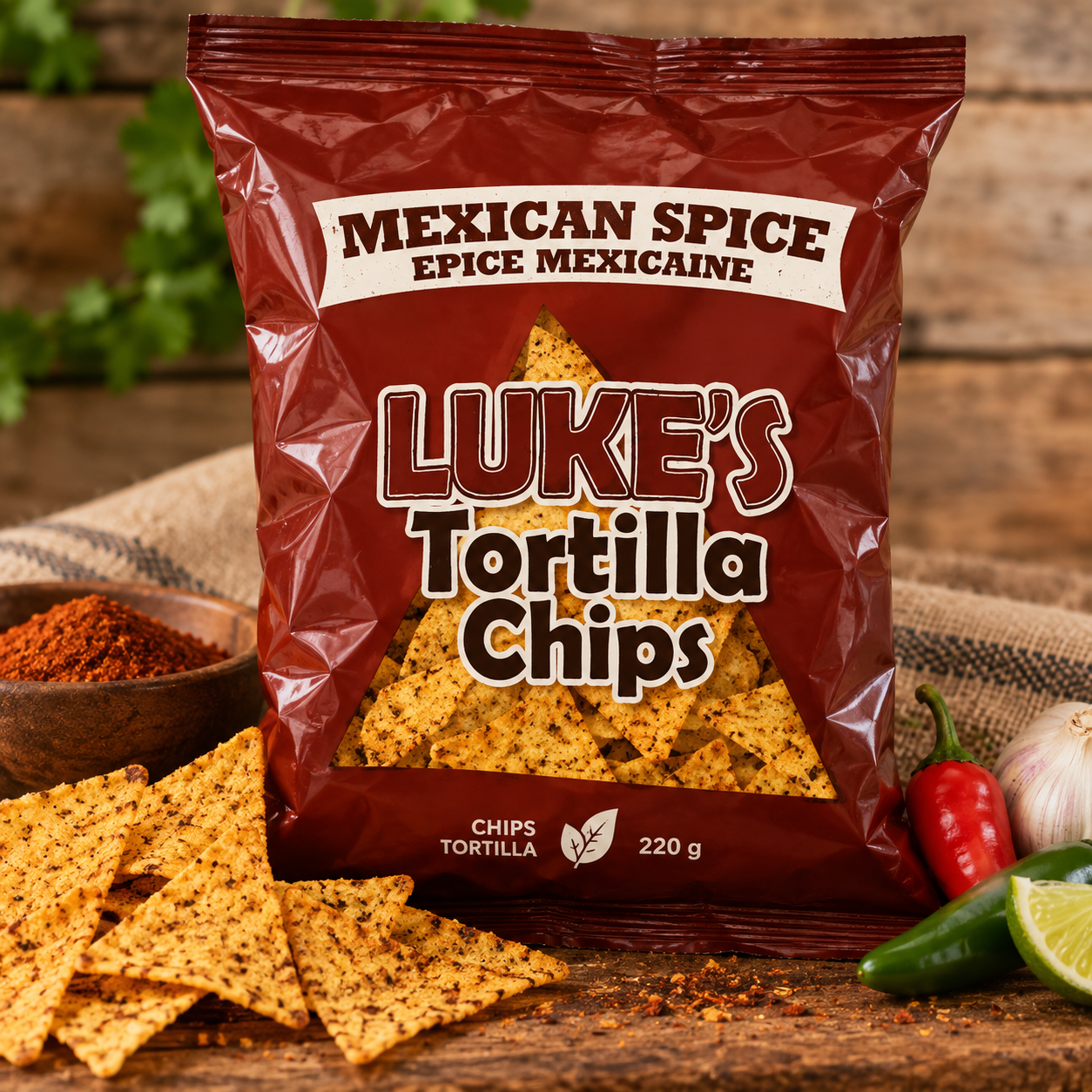Luke's Tortilla Chips - Mexican Spice
