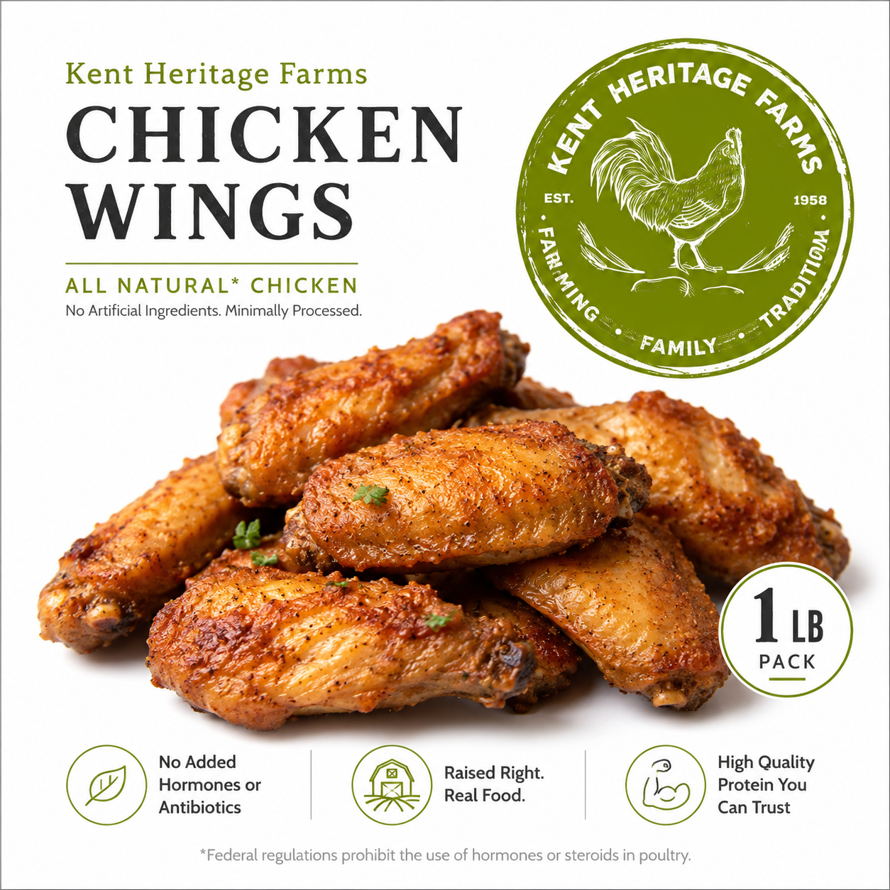 Chicken Wings $4 off per lb