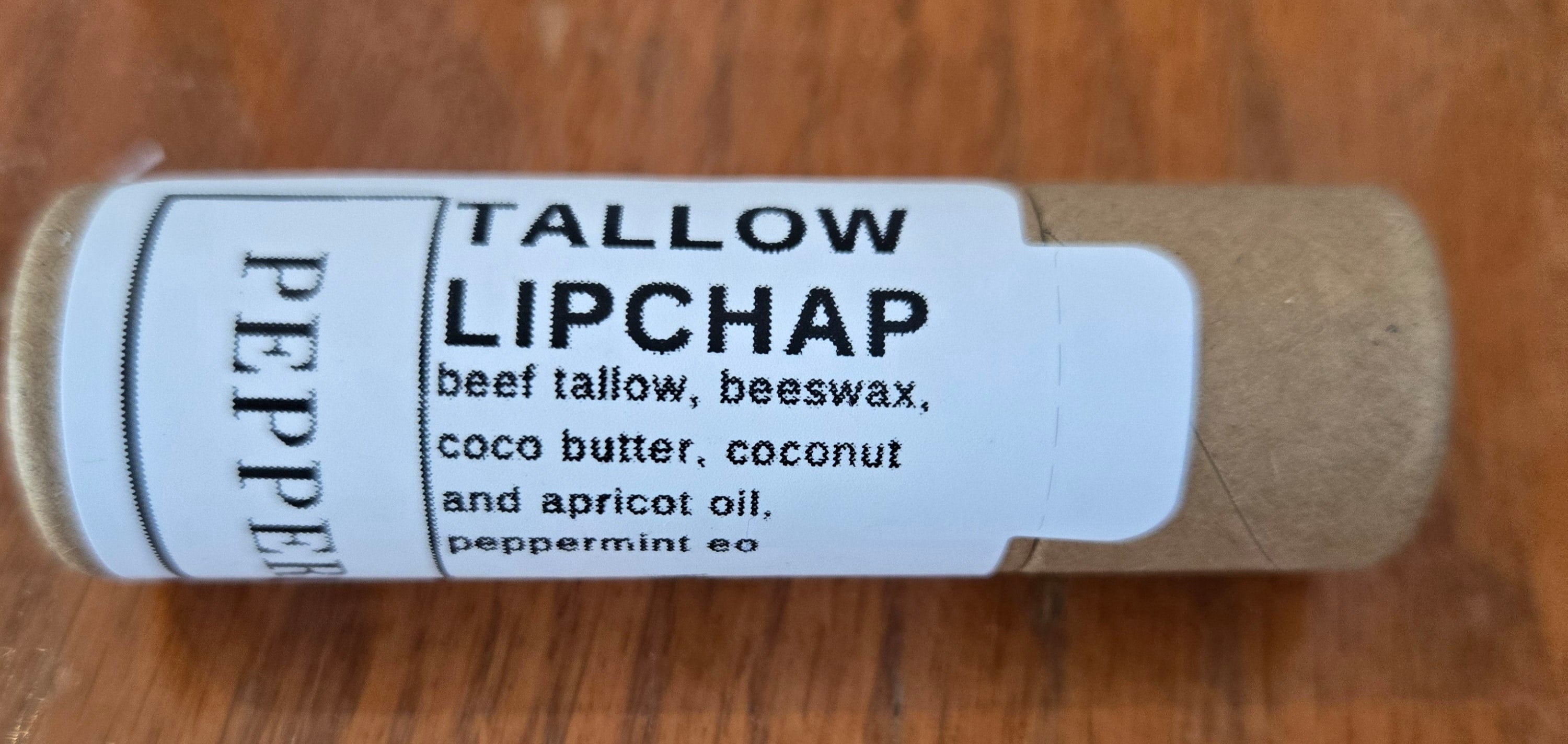 Tallow Lip Chap Peppermint