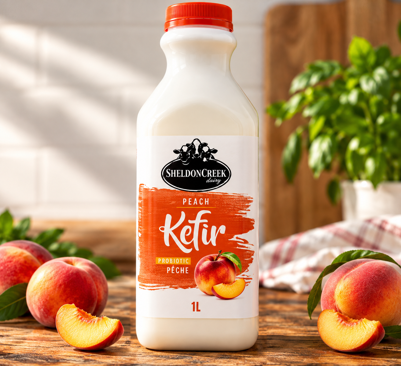 Peach Kefir
