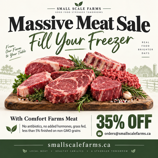 Massive Meat Sale Beef, Chicken and Pork - Over 35% off!