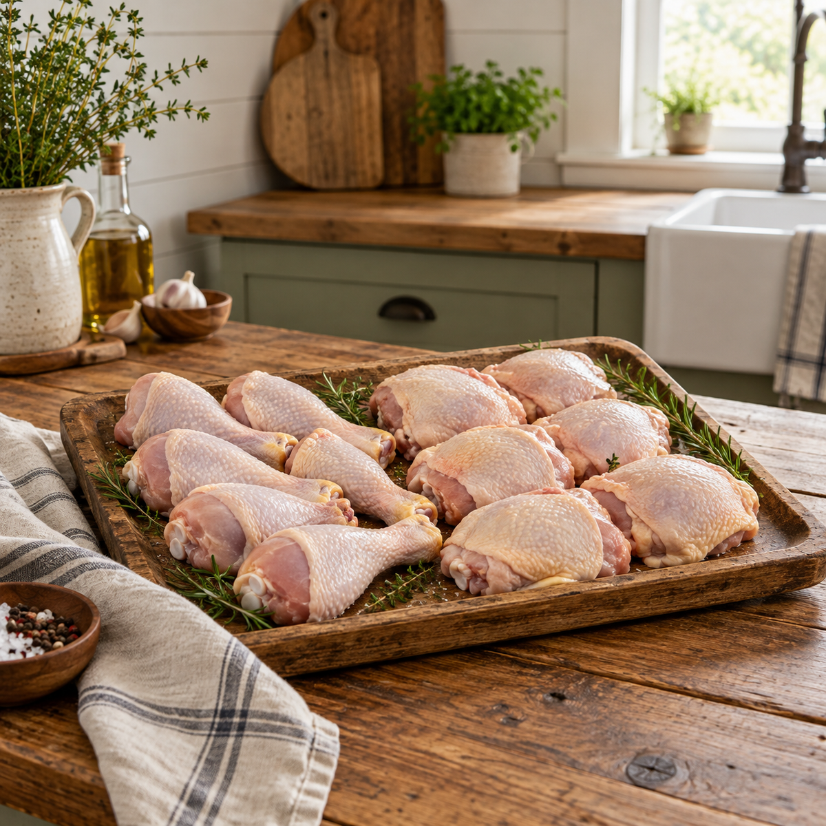 Chicken Drums and Thighs 30% off - Large Pack
