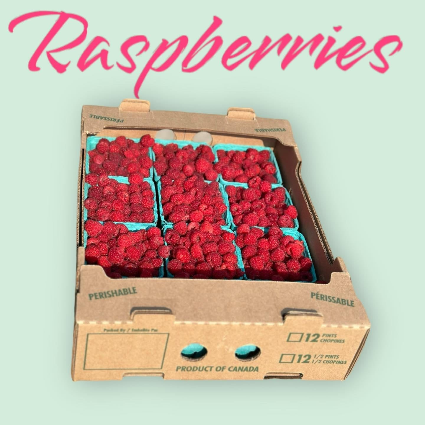 Huge Sale on Raspberries FD