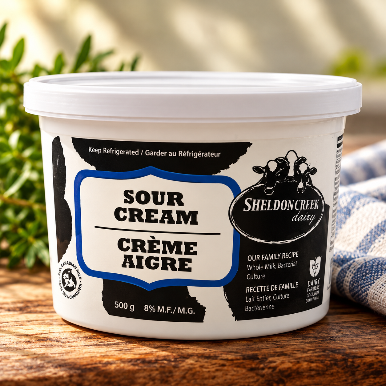 Sour Cream from Sheldon Creek!