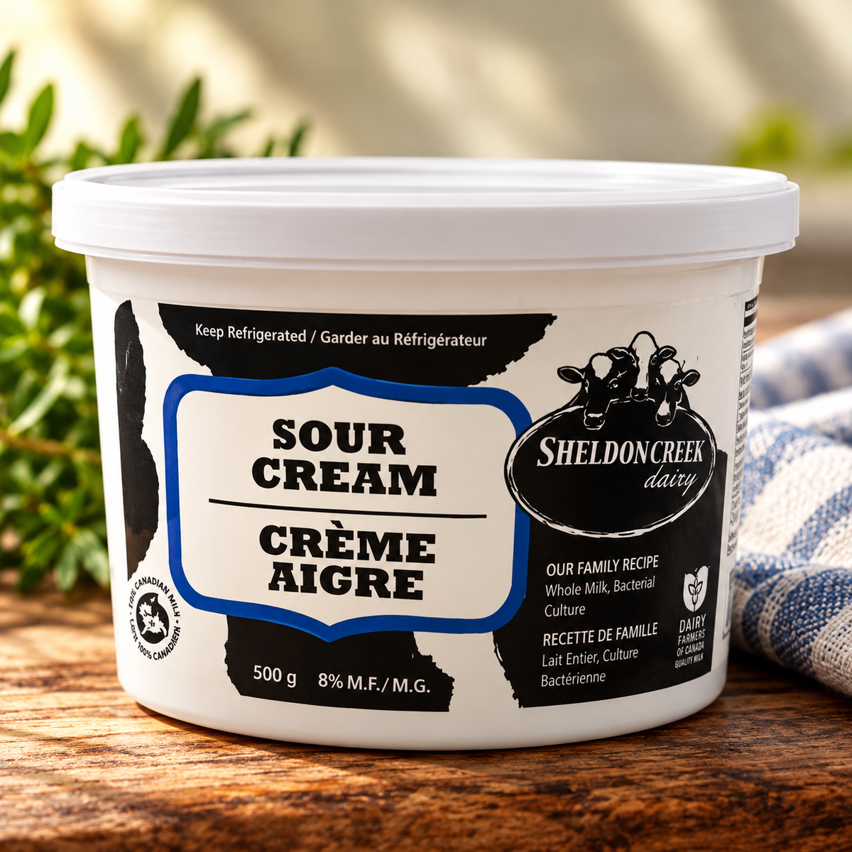 Sour Cream from Sheldon Creek!
