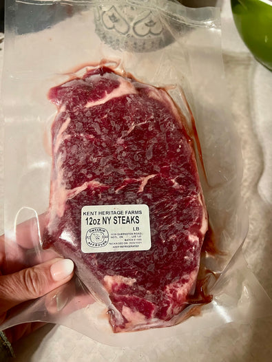 12oz Kent Heritage Farms NY Steak