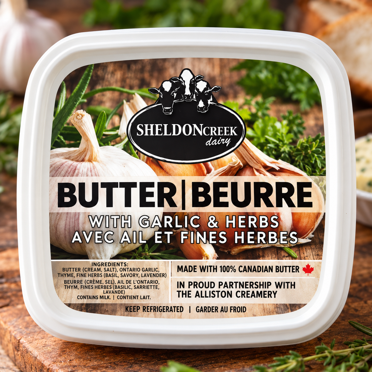 Herb and Garlic Butter Now $2 off