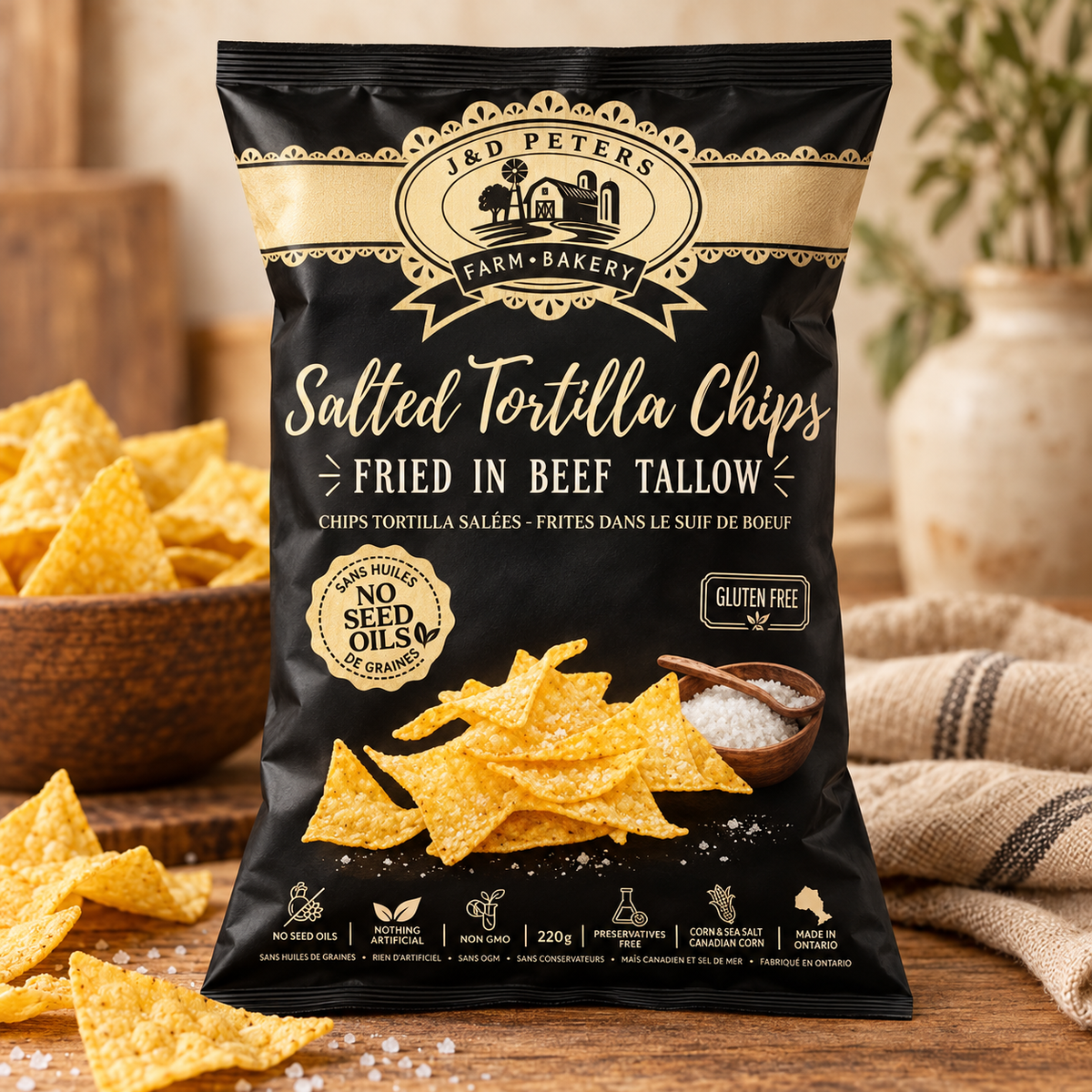 Tallow Tortilla Chips