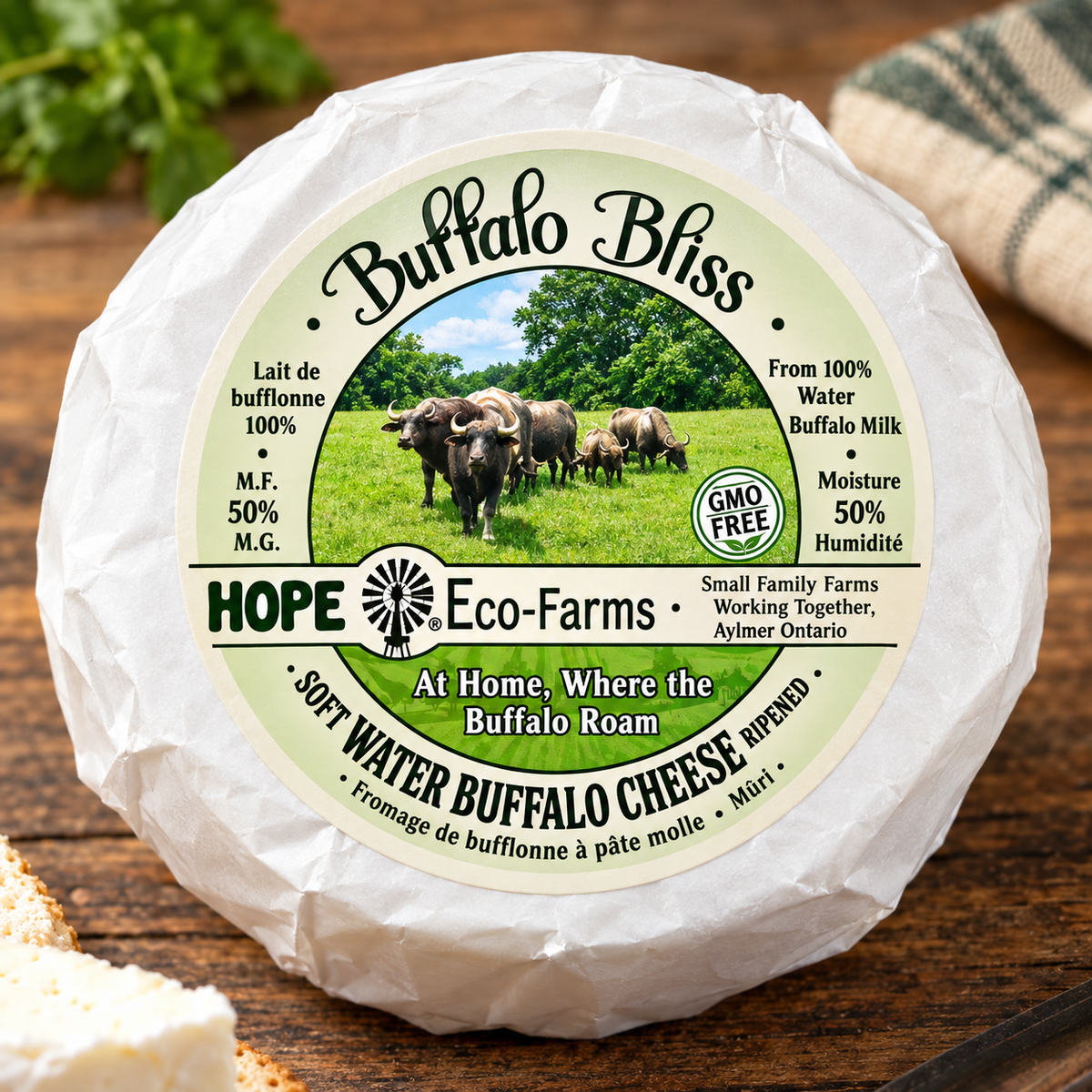 Grass Fed Buffalo Brie now $5 off!