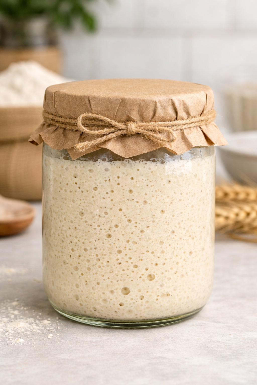 Active Sourdough Starter