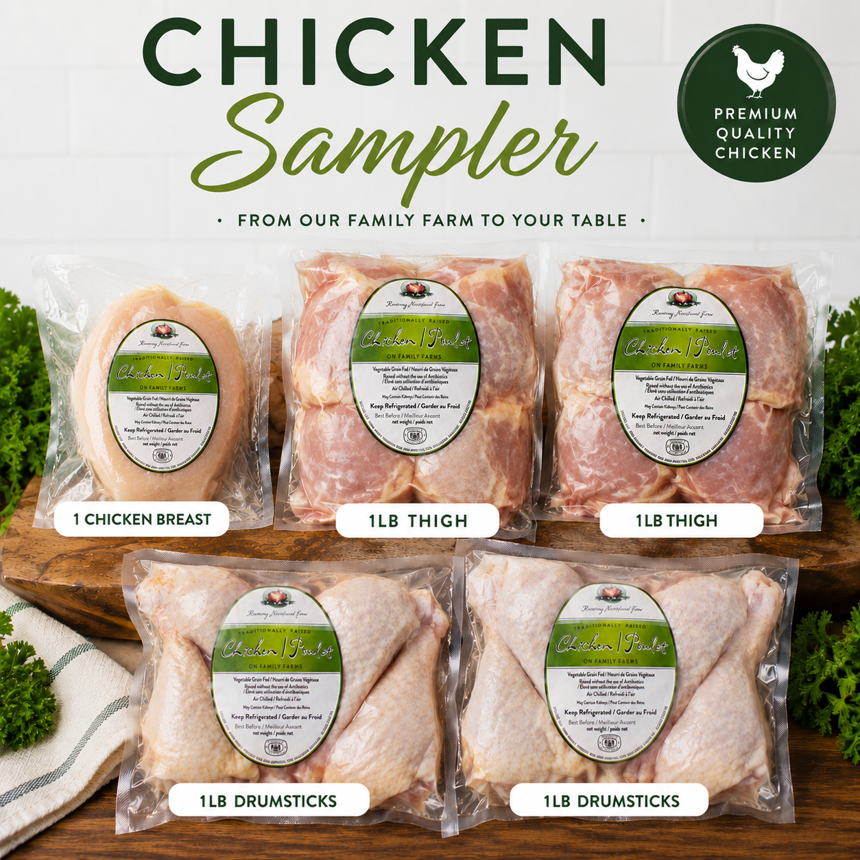 New Fenwood Chicken Sample Pack $5 off