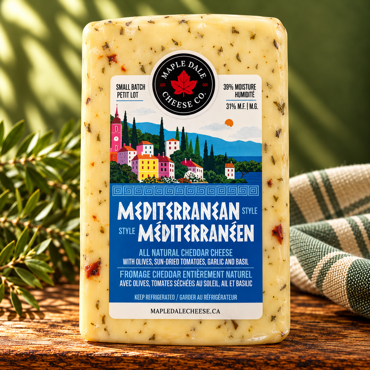 Mediterranean Cheese - Cheddar