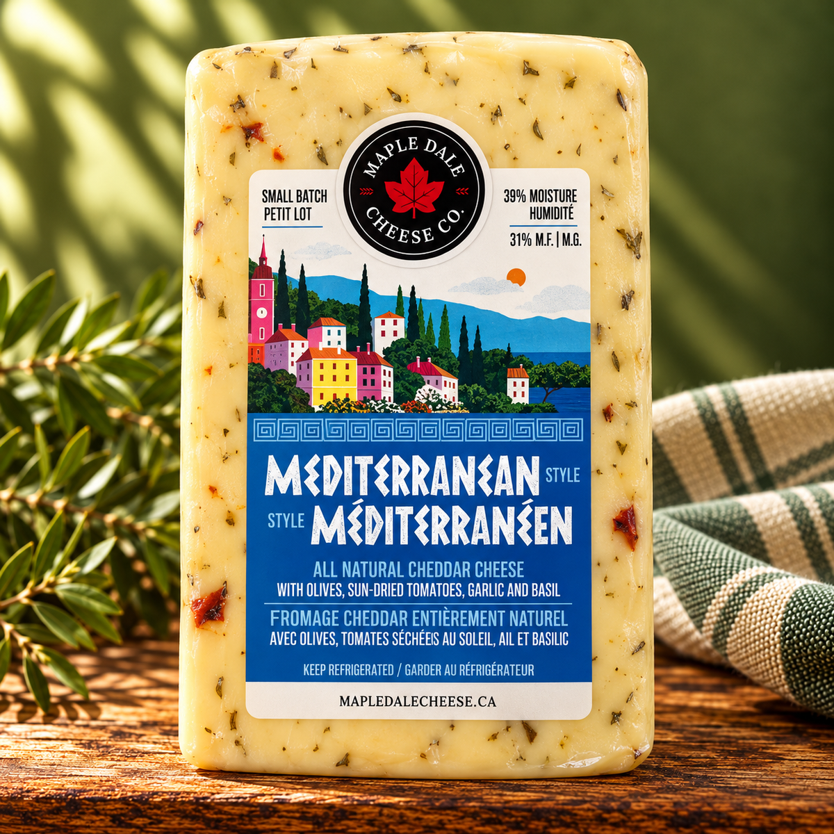 Mediterranean Cheese - Cheddar