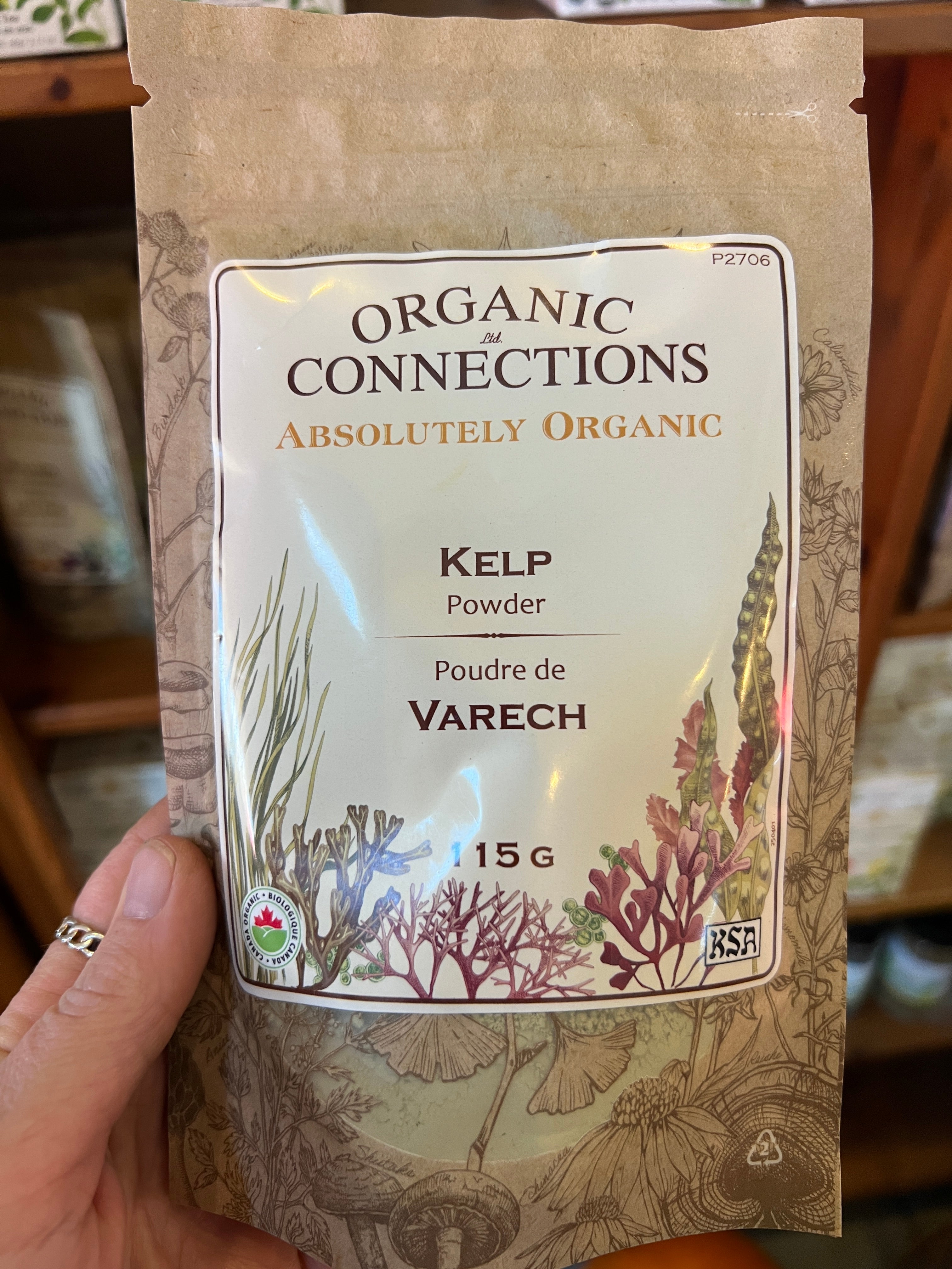 Organic Canadian Kelp 115g FD