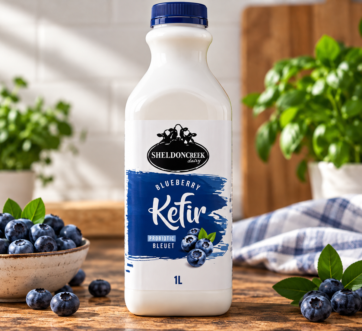 Blueberry Kefir