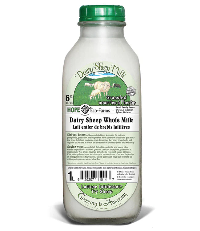 1L Hope Eco Sheep Milk, Glass