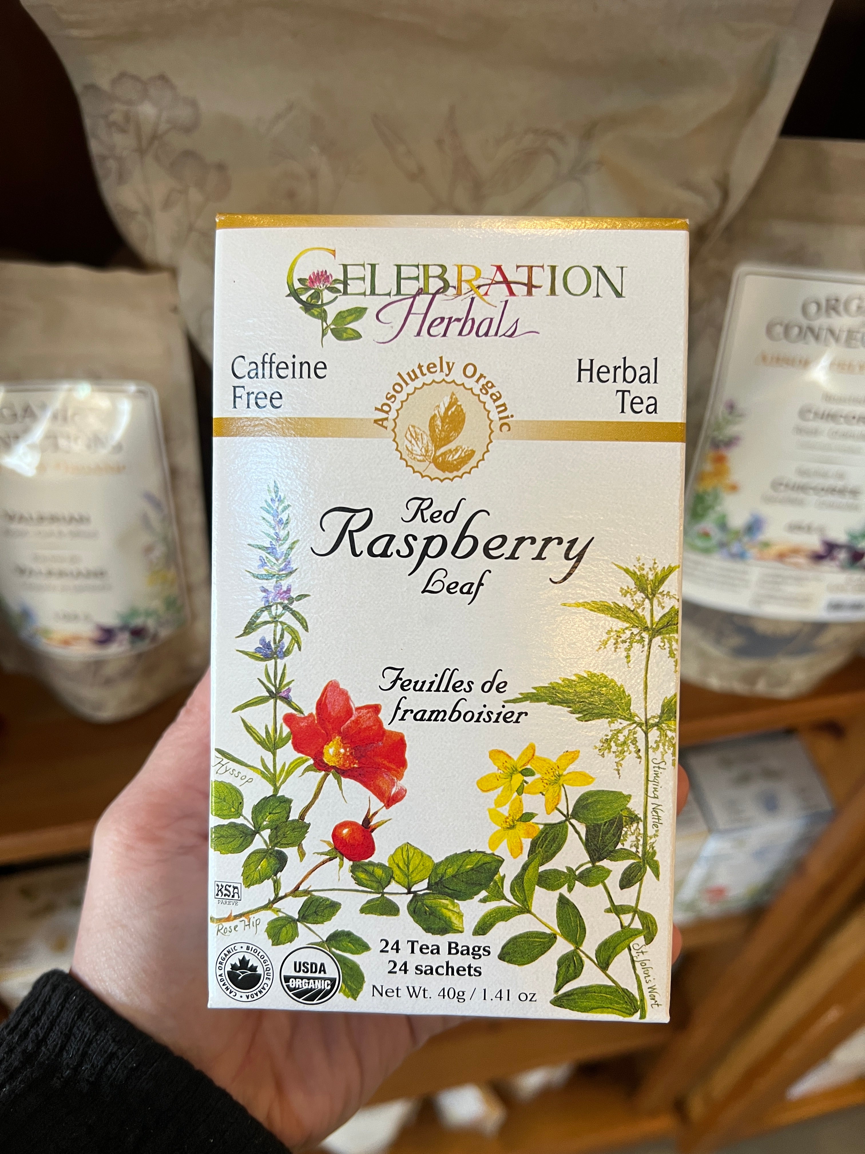 Evolution Raspberry Tea Red Raspberry Leaf Tea – Small Scale Farms
