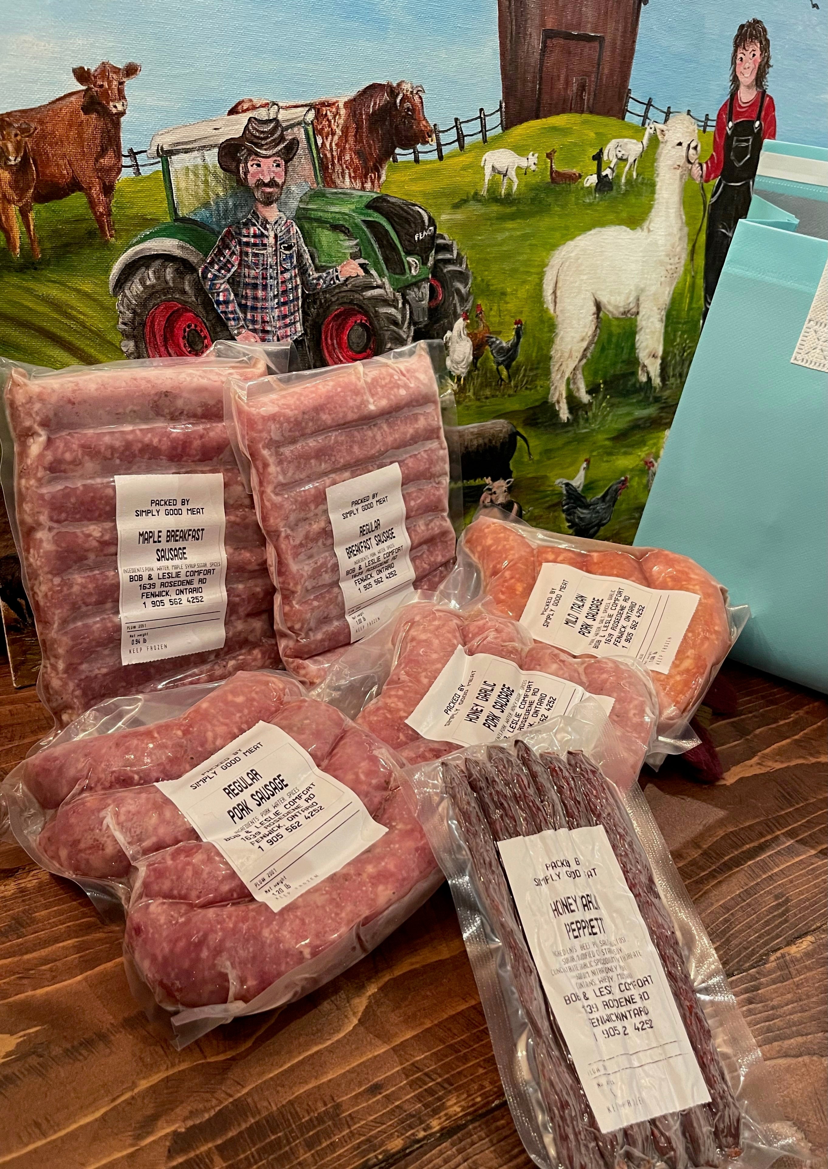 Comfort Sausage Sampler Sale! FD