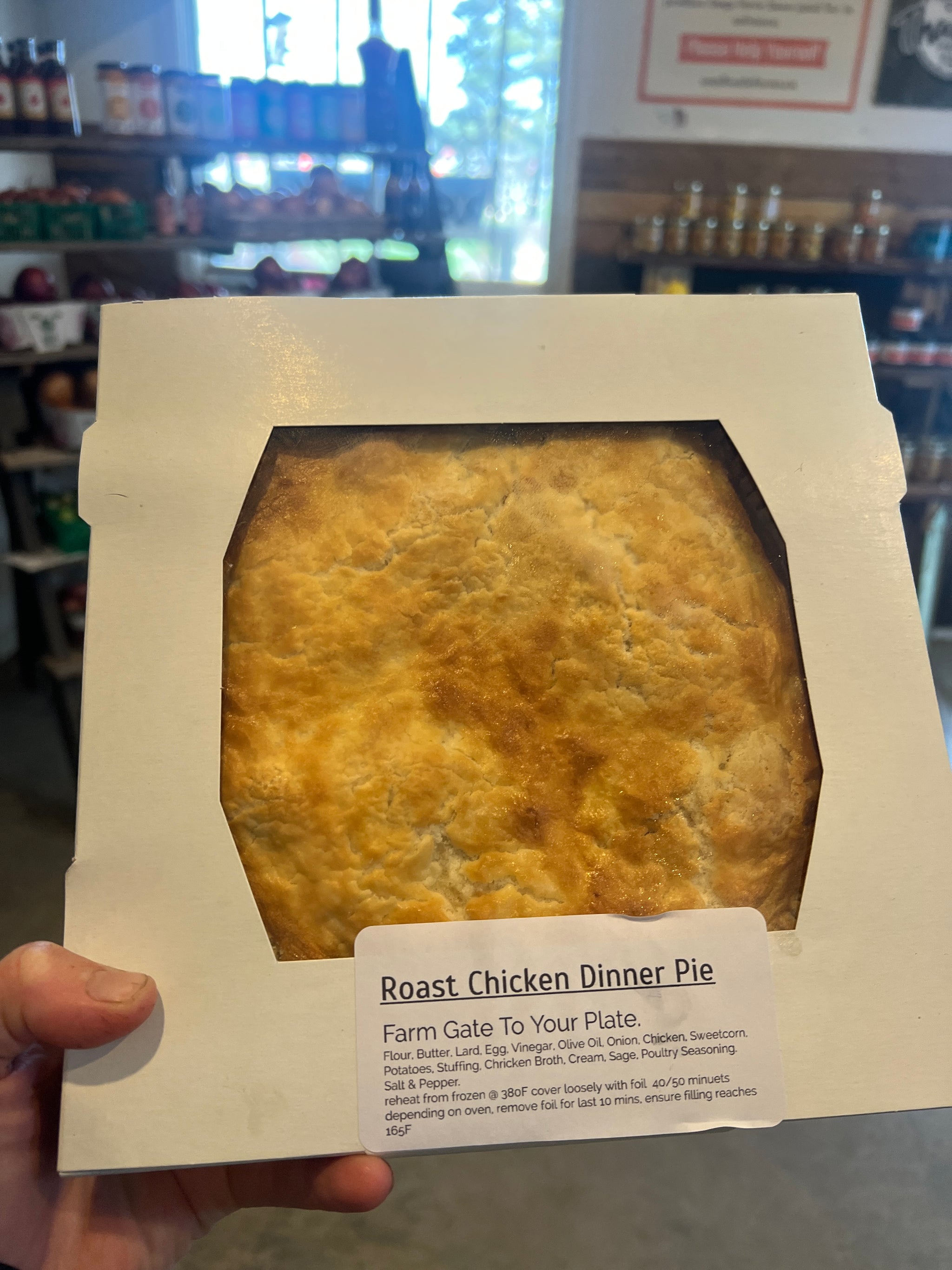 Roast Chicken Pot Pie FD