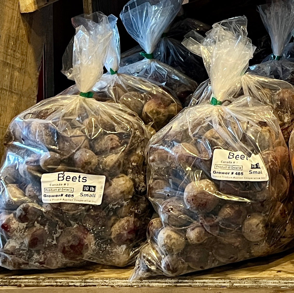 10lb bag of Local Beets FD