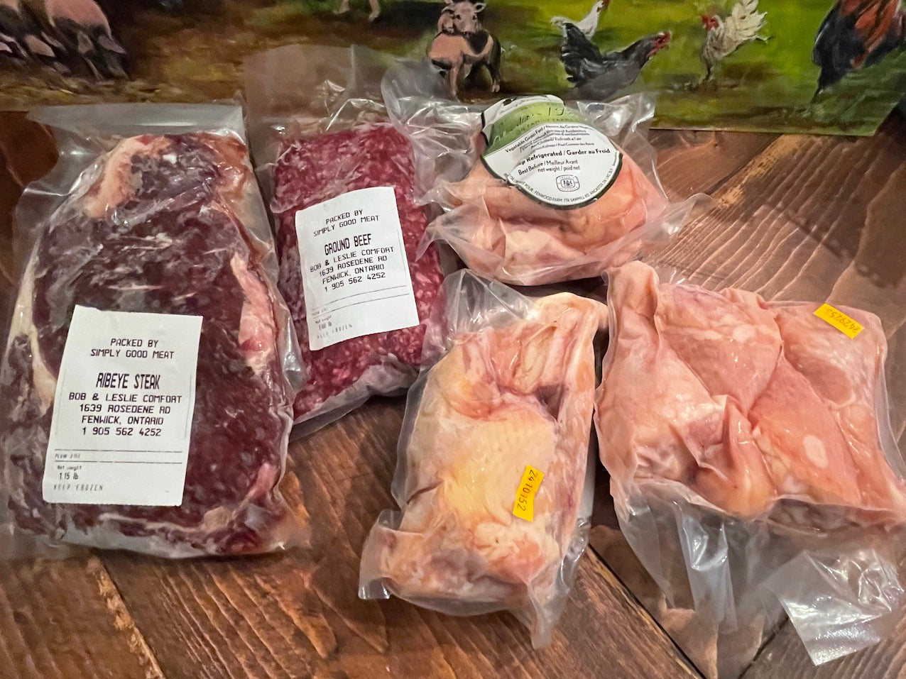 Chicken / Beef Sampler FD