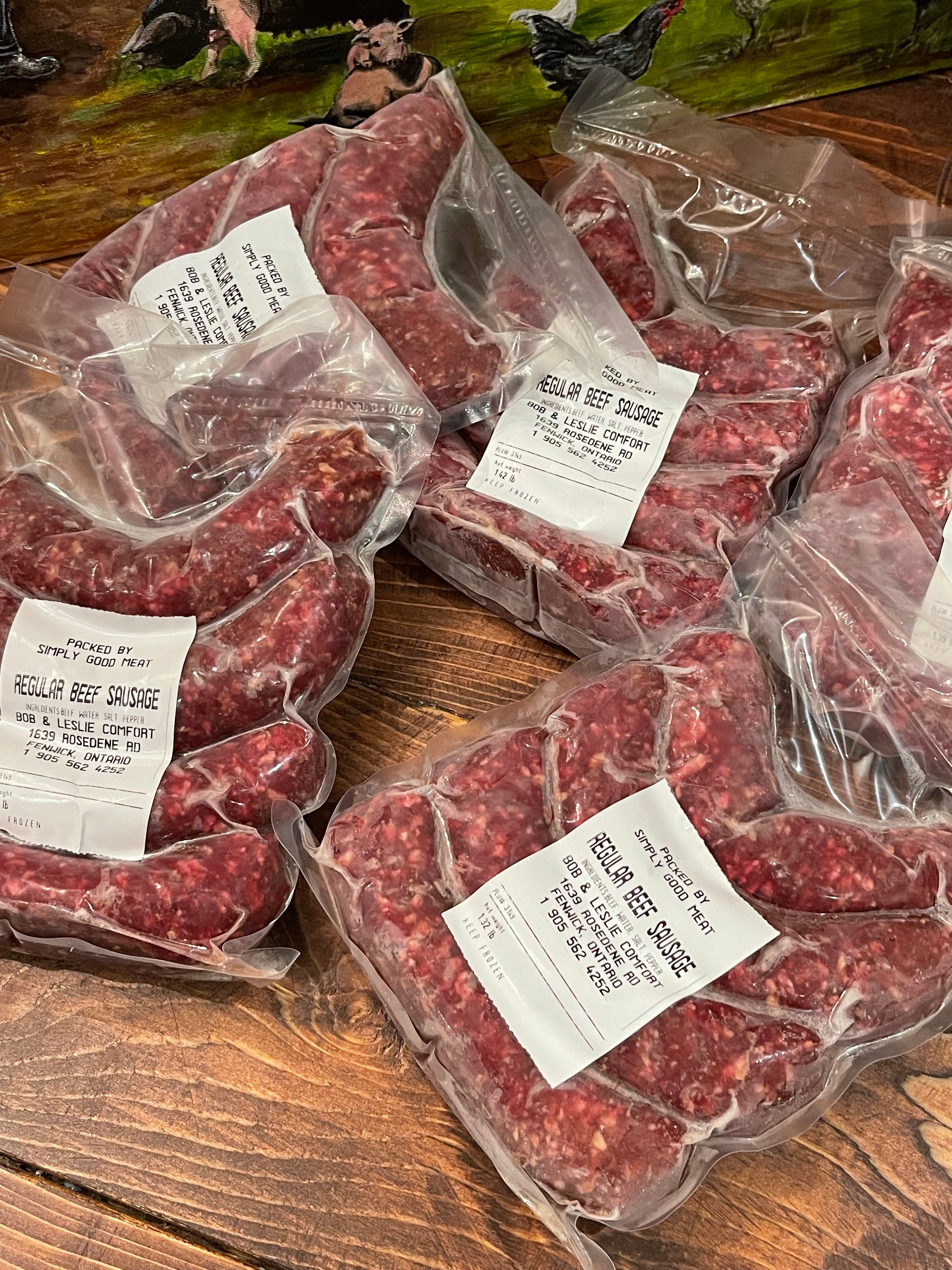 Comfort BEEF Sausage now $3 off