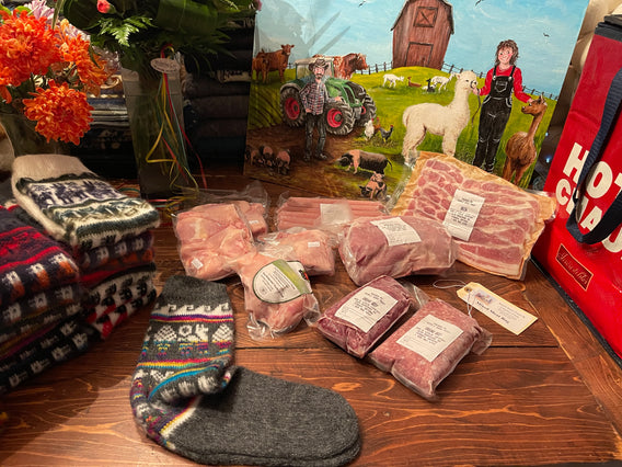 New Variety Meat Pack with Free Alpaca Socks