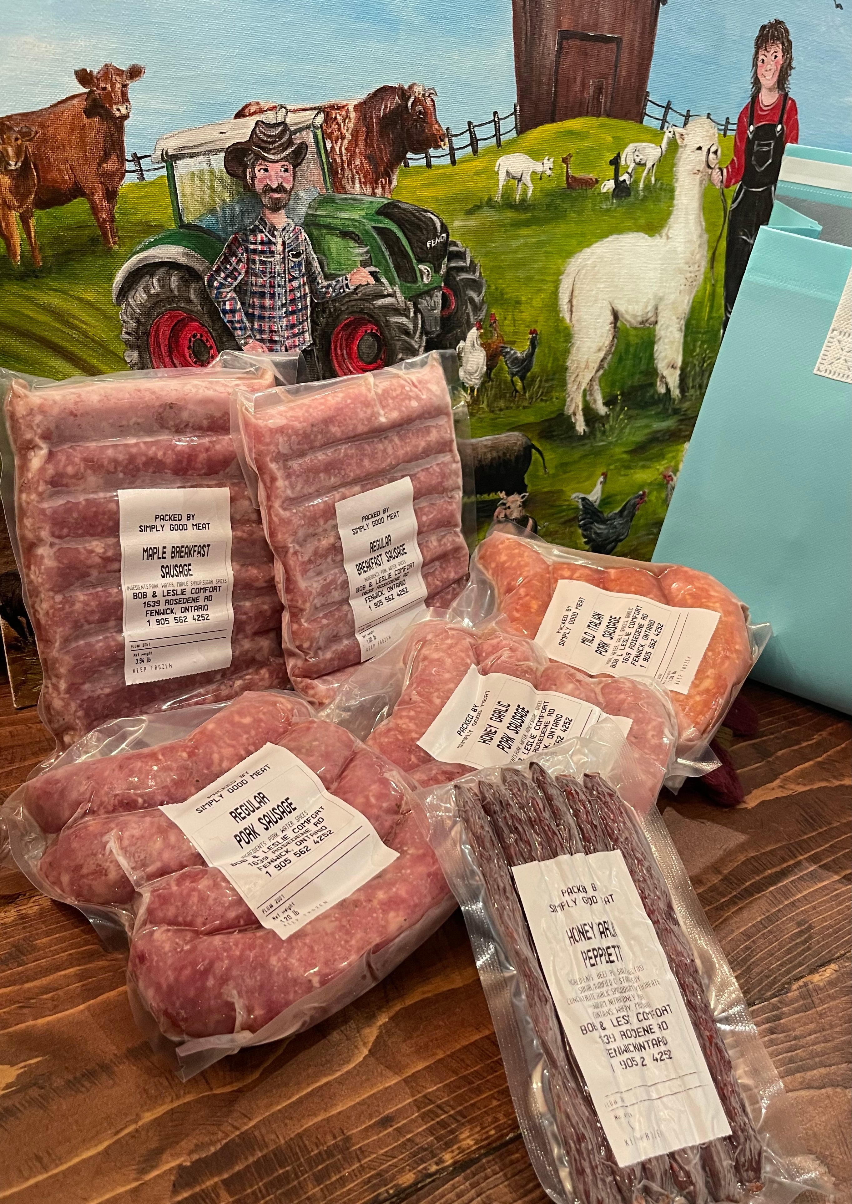 Comfort Sausage Sampler Sale!