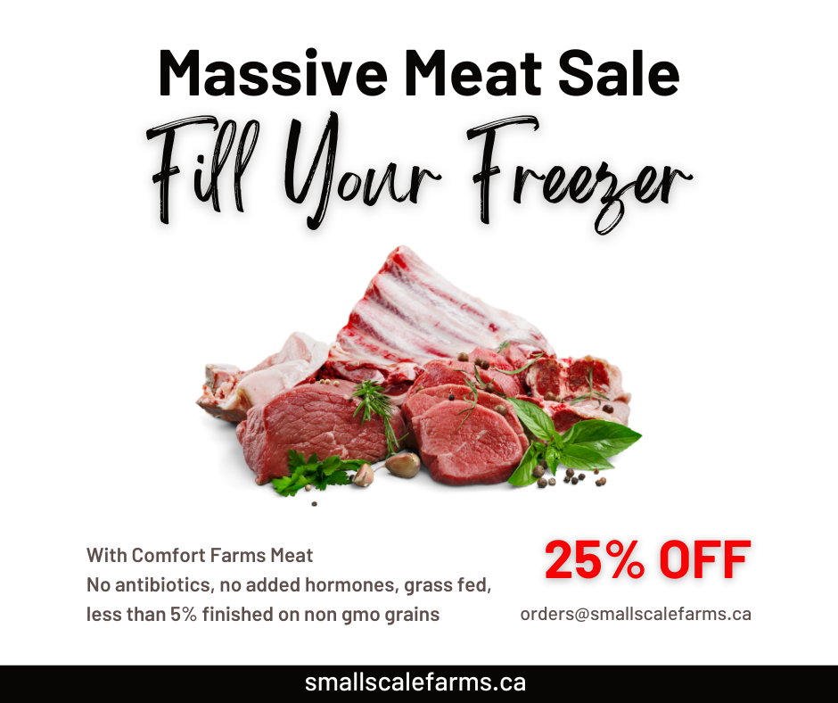 Comfort Farms Massive Meat Sale