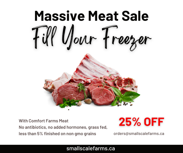 Comfort Farms Massive 85lb Meat Sale