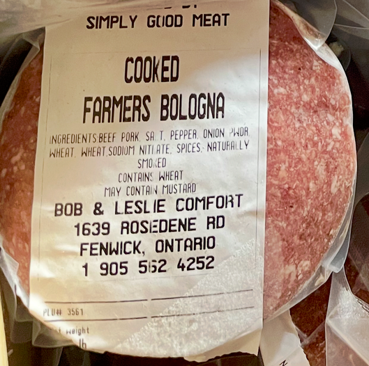Comfort Farms Bologna Sliced