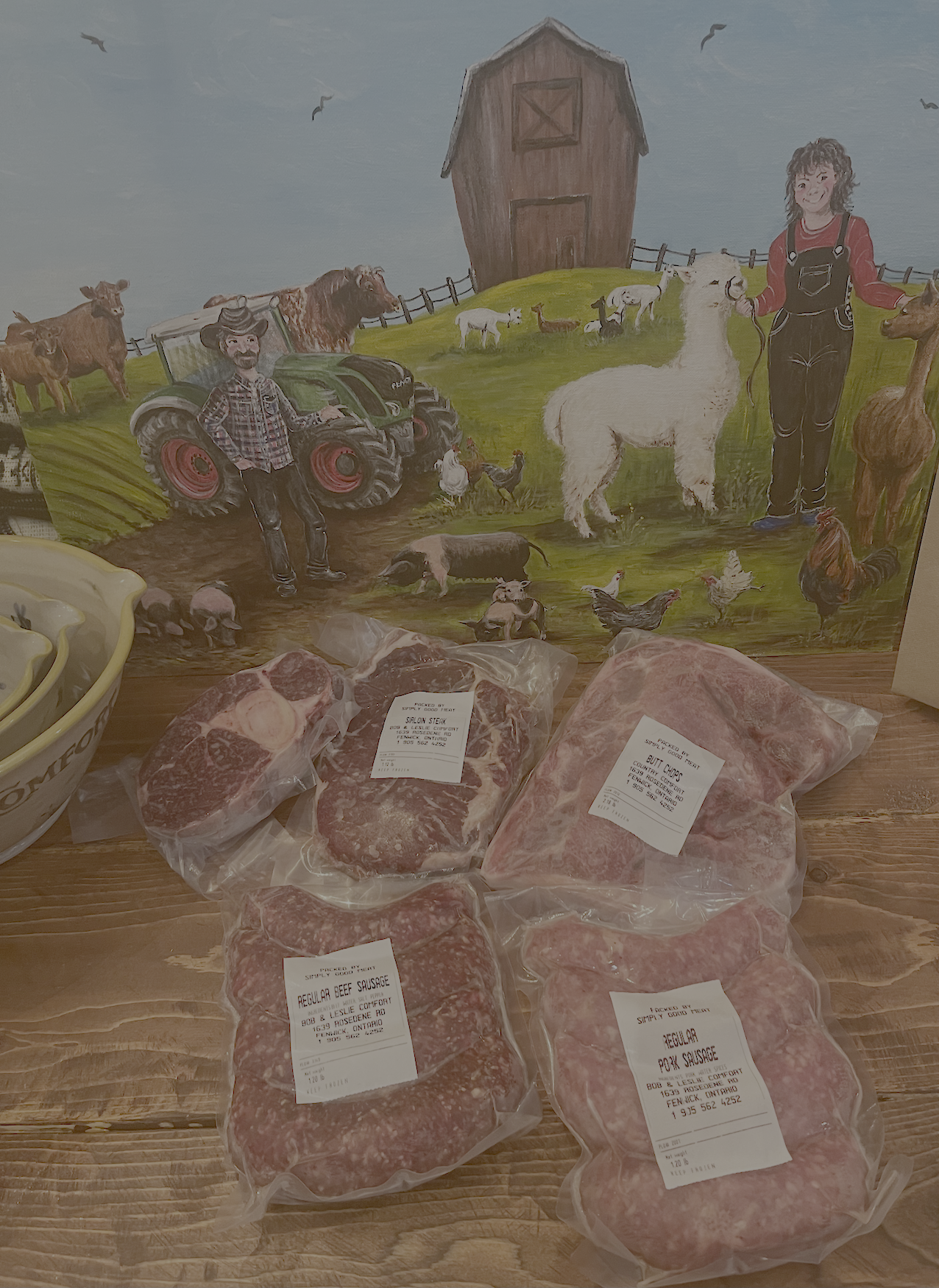 New! Comfort “Country” Meat Sampler
