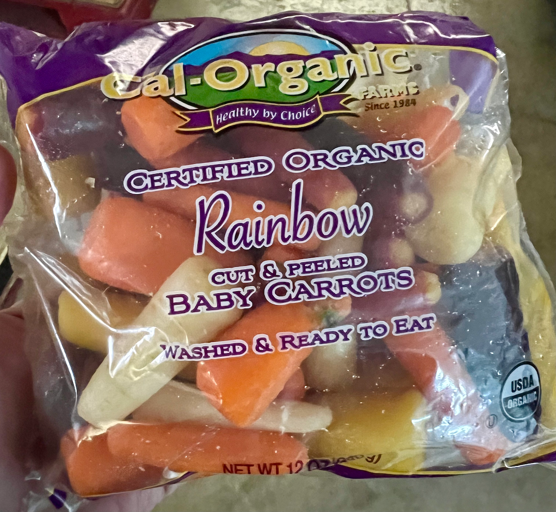Organic Heirloom Baby Carrots FD – Small Scale Farms