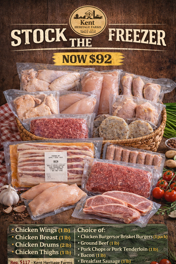 Kent Heritage Farms - Stock the Freezer Sale