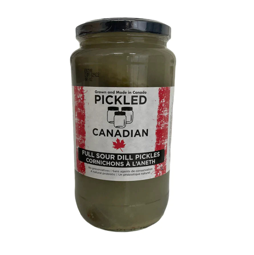 Pickled Canadian Garlic Dill Pickles FD