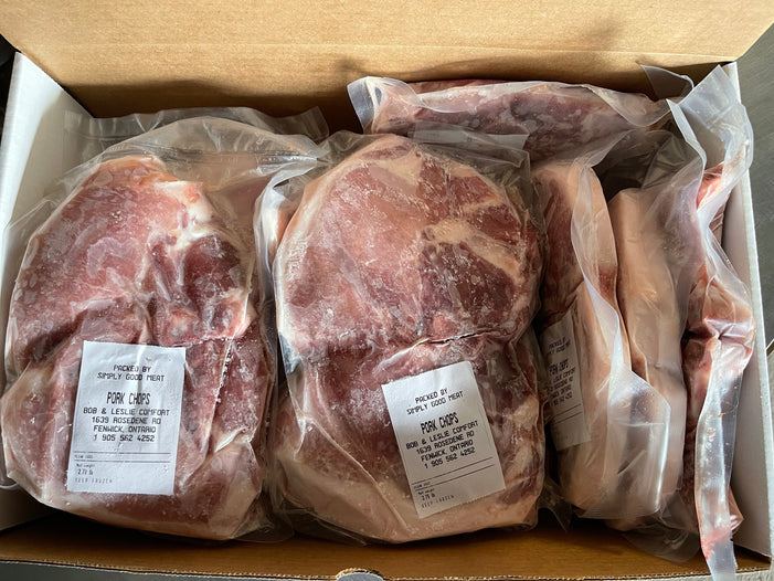 Heritage Pork Chops - Freezer Clearance