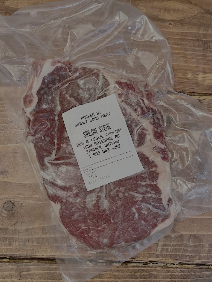New! Comfort Farms Sirloin Steak Bag (4lbs) FD