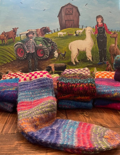 Country Comfort Valentines Special! Free Tye Dye Socks