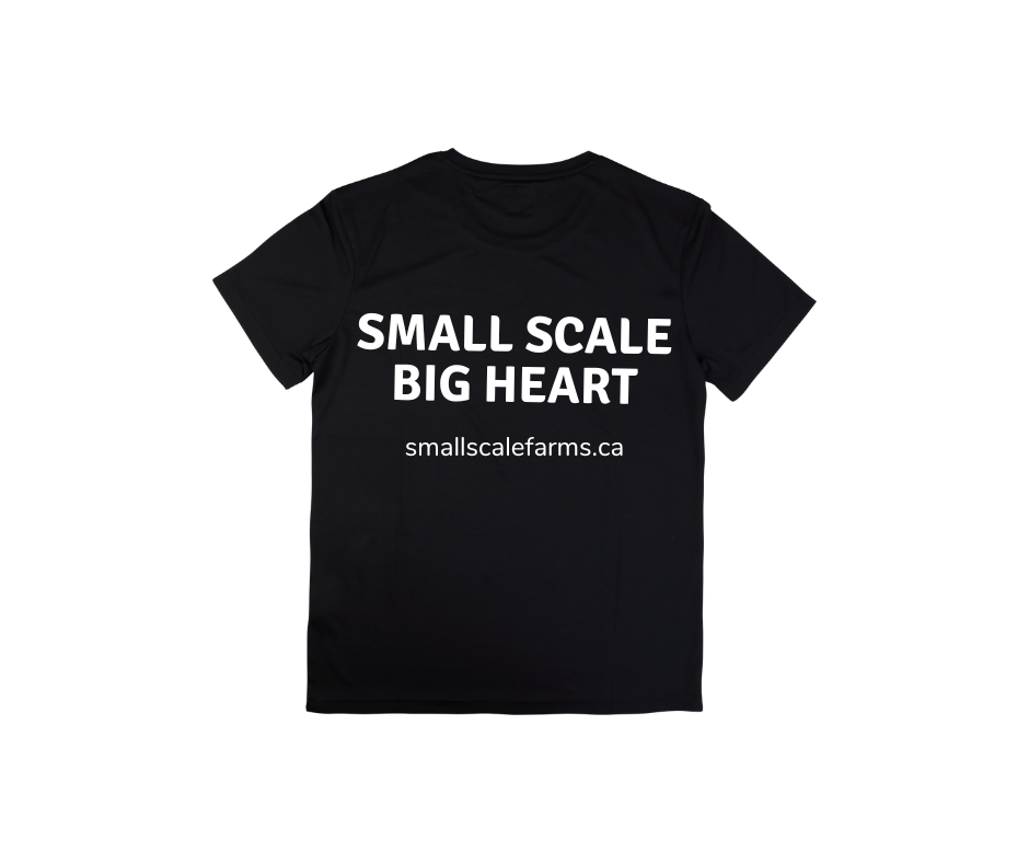 Fundraiser Tshirts - Small Scale - Big Heart – Small Scale Farms
